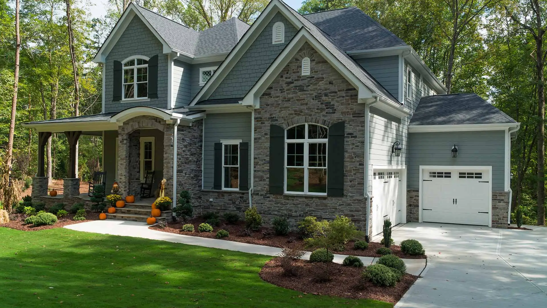 A healthy lawn and property in Doylestown, PA.